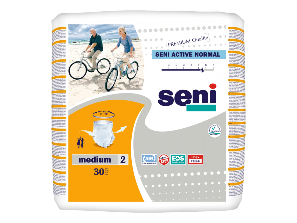 Seni active large. Сени подгузники-трусы Актив нормал m №10. Трусы впитывающие Seni Active Medium m 80-110 см (30 шт.). Подгузники-трусы Seni Active normal 10 шт l. Трусы впитывающие Seni Active normal m 80-110 см (30 шт.).