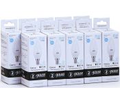   Gauss LED Elementary Candle 8W E14 6500K 33138 (10 )