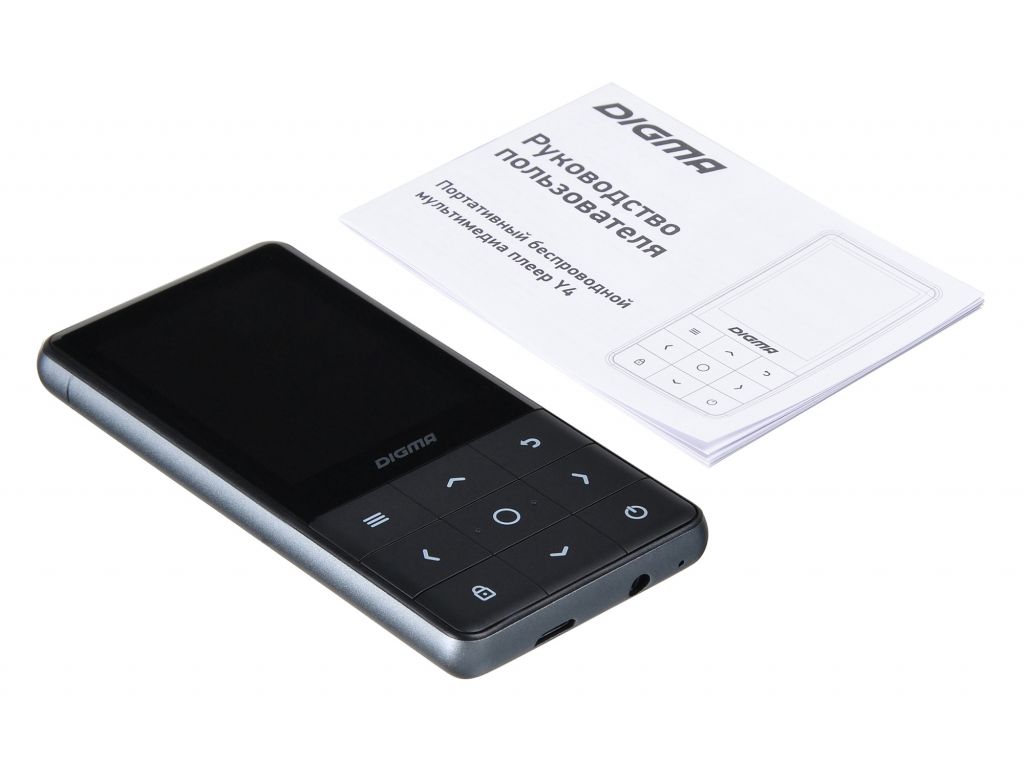 Плеер MP3 Digma Y4 16GB (черный)