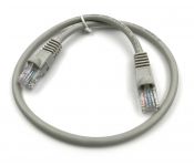 - Buro UTP 4  cat5E CCA molded 0.5  RJ-45 (m)-RJ-45 (m)