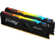   Kingston FURY Beast RGB 2x16GB DDR4 PC4-21300 KF426C16BB12AK2/32