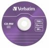 CD-RW  Verbatim Colour 700Mb 12x 43167 (SlimCase, 5 .)