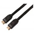 Кабель аудио-видео LAZSO WH-111 HDMI (m)/HDMI (m) 30м. Позолоченные контакты черный (WH-111(30M))