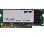   Patriot Signature 4GB DDR3 SO-DIMM PC3-10600 (PSD34G13332S)