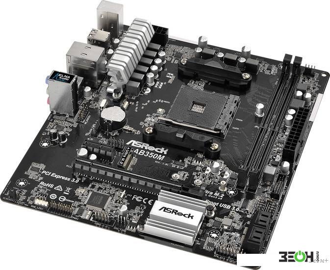 Материнская плата asrock ab350 pro4 подключение