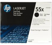  HP LaserJet 55X (CE255XD)