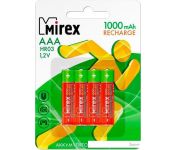  Mirex AAA 1000mAh 4  HR03-10-E4