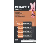  DURACELL Simply AA LR6 4 .