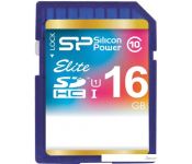   Silicon-Power SDHC Elite UHS-1 (Class 10) 16 GB (SP016GBSDHAU1V10)