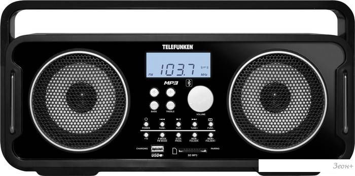 Портативная акустика telefunken tf as1203ub как включить блютуз