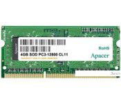   Apacer 4GB DDR3 SO-DIMM PC3-12800 [AS04GFA60CATBGJ]