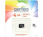   Perfeo microSDHC PF4GMCSH10ES 4GB