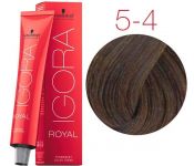 -   Schwarzkopf Professional Igora Royal Permanent Color Creme 5-4 60 