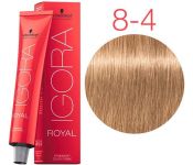 -   Schwarzkopf Professional Igora Royal Permanent Color Creme 8-4 60 