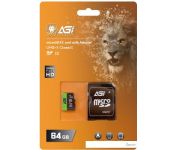   AGI TF138 microSDHC AGI064GU1TF138 64GB ( )