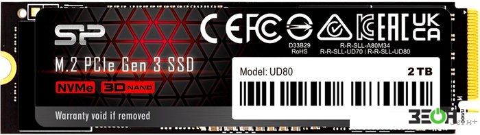 SSD Silicon-Power UD80 500GB SP500GBP34UD8005 купить в Гомеле - цена в интернет-магазине ZEON