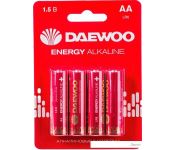  Daewoo Energy Alkaline AA 4 . 5029781