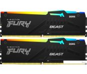   Kingston FURY Beast RGB 2x8 DDR5 5600  KF556C40BBAK2-16