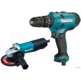 - Makita DK0117 (DF0300 + 9555HN)