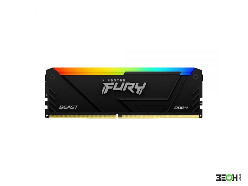 Оперативная память Kingston FURY Beast RGB 16GB DDR4 PC4-25600 KF432C16BB12A/16 купить в Гомеле - цена в интернет-магазине ZEON