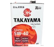   Takayama Adaptec 5W-40 A3/B4 SN/CF 4