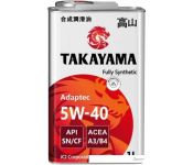   Takayama Adaptec 5W-40 A3/B4 SN/CF 1