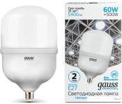   Gauss Elementary LED T160 E27 60W 5400lm 63226