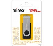 USB Flash Mirex Color Blade Swivel Rubber 2.0 128GB 13600-FMURS128