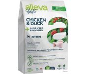     Alleva Holistic Chicken & Duck + Aloe vera & Ginseng Kitten 400 