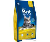    Brit Premium Cat Adult Salmon 8 