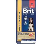     Brit Premium Adult Medium     15 