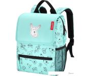  Reisenthel Backpack kids Cats and dogs mint