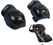   Hudora Biomechanisches Protektoren Set Comfort 83054 (M, blue)