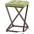 Табурет AMC Comfort 8К2.11 (кожзам, оливковый/коричневый)