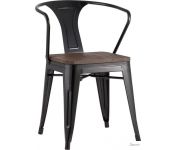    Stool Group Tolix ARM wood c  ()