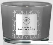  Aroma Home Scented Candle Gentle Sandalwood  115 