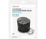 Lebelage     Charcoal Solution Mask Pack