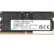   Apacer 32 DDR5 SODIMM 4800  AS32GHB48CTBBGH