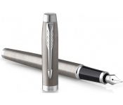  . Parker IM Essential F319 (2143636) Brushed Metal CT M   ..