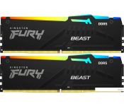   Kingston FURY Beast RGB 2x32 DDR5 6000  KF560C30BBAK2-64