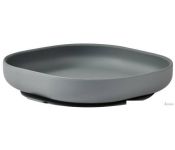    Beaba Assiette Silicone 913550 (Mineral Grey)