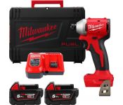  Milwaukee M18 M18BLIDR-502X 4933492843 ( 2- , )