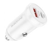   Borofone BZ18A USB - USB-C 3 PD20W QC3.0 White