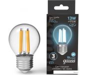   Gauss Filament  13W 1150lm 4100 27 LED 1/10/50 105802213