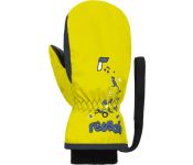   Reusch Kids Mitten Safety 6285405-2305 (- 4, Yellow/Dress Blue)