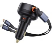   Baseus Enjoyment Pro 2-in-1 Car Charger C+L 60W C00057802111-00