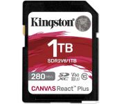   Kingston Canvas React Plus V60 SDXC 1TB