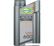   Yacco VX 600 ACEA A3/B3 API SL/CF 5W-30 1