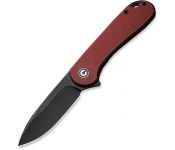   Civivi Elementum D2 Steel Black Stonewashed Handle G10 C907A-1 ()