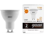   Gauss Elementary MR16 11W 850lm 3000K GU10 13611